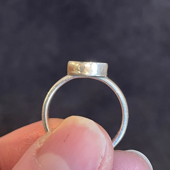 Blue Indicolite Tourmaline Ring - Picture 3 of 4